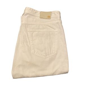 AG Adriano Goldschmied White Jeans